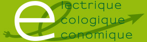 Logo électrique écologique économique
